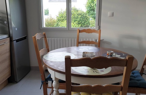 Landevant Apartment | Detached family apartment on the first floor of a house with garden