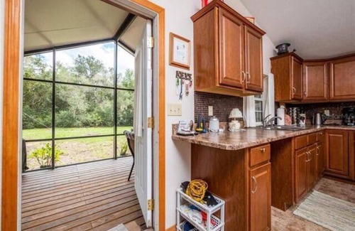 Edgar House | Direct access to Ocala North OHV Trail, minutes from Rodman Dam