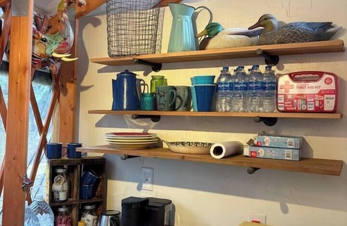 Gatesville Cabin | Disconnect to Reconnect: Hill Country Yurt Escape, Rustic Hill Country Glamping