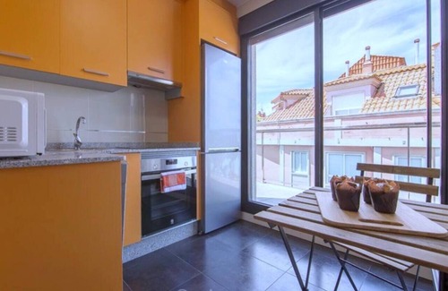 Portonovo Apartment | Disconnectaengalicia Penthouse La Perla, pool and tennis court