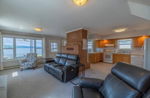 New River House | Dock Holiday on Claytor Lake: waterfront patio, 3 docks, cozy living, and fun lake activities!