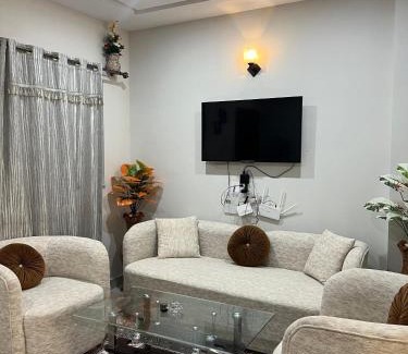 Hassan Abdal Apartment | Doha emporium B-17 multi garden Islamabad 2 bad flate for rent