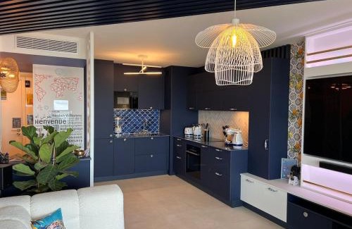 Saint-Laurent-du-Var Apartment | Dolce Riviera - Escapade avec Vue Panoramique