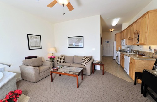 Ocean Shores Condo | Dolphin by OceanviewHotTubs Tesla charging Oceanfront Shelter Coven