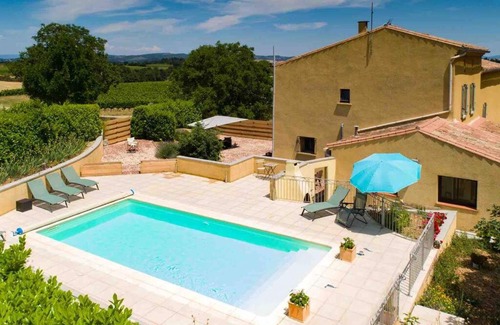 Alaigne Villa | Domaine de Nougayrol Large Luxury Villa with Private Pool, Free WiFi & Parking in Outstanding Vineyard
