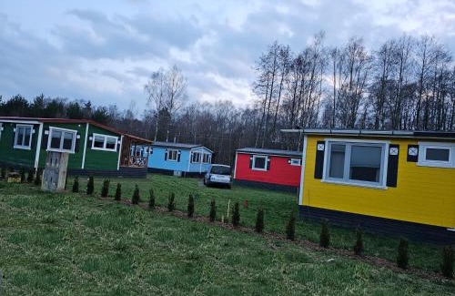 Olsznowo House | Domek letniskowy - czerwony całoroczny