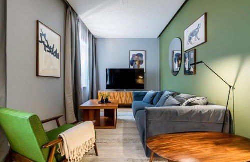 Uzupis Apartment | Domillion 1bdr brand-new Uzupis apt w free parking