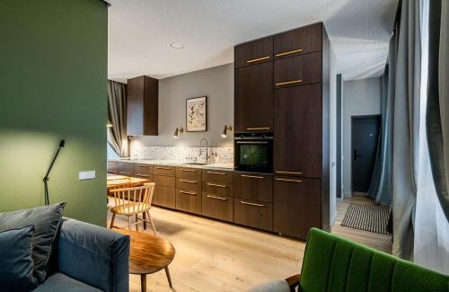 Uzupis Apartment | Domillion 1bdr brand-new Uzupis apt w free parking