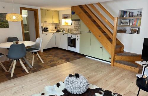 Ftan Apartment | Doppelstöckige Familienwohnung in Ftan im Unterengadin