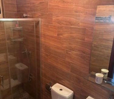 Pieta House | Double bedroom with private bathroom