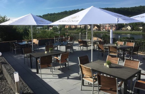 Palzem House | Double room, shower/toilet - SLEEP & GO to the Moselle terrace