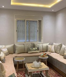 Dar Bouazza Apartment | Downtown Stay 1Br near Tramway - Parking