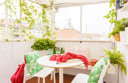 Centro Storico Apartment | Duomo Views, Light, Jungle-inspired Studio with Terrace