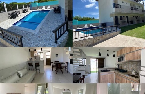 Sao Jose da Coroa Grande Apartment | Duplex apartments, 02 en-suite bedrooms, sea view, 30 m from the beach on the border with Maragogi