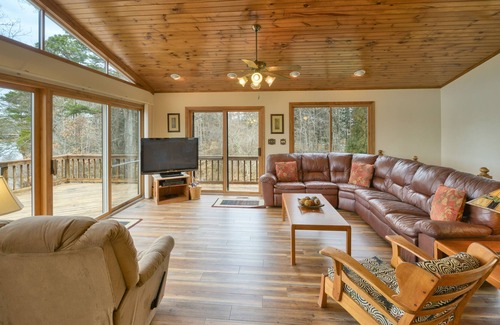 Bumpass House | Eagles Landing- Large Waterfront Home, Private Side, Private Boat Ramp, Firepit