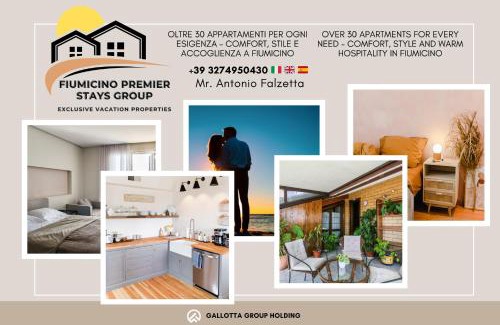 Isola Sacra Apartment | Easy Suite Vista Giardino - Fiumicino Airport - Self Check-In