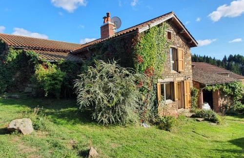 Champagnac-le-Vieux House | Eco-gîte panoramique face aux volcans avec ateliers couture bohème en option