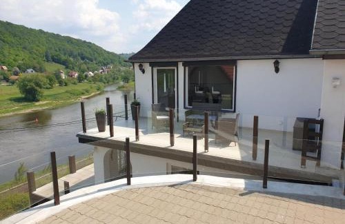 Konigstein an der Elbe House | Elbblick große Loftwohnung