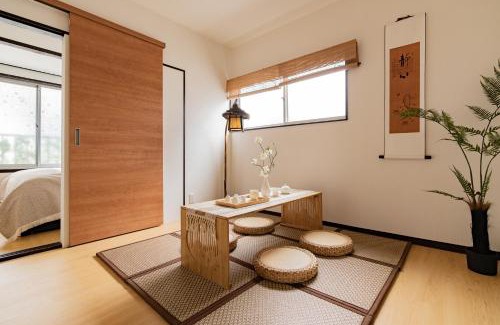 Fukushima Villa | ELIM Private Vacation Home near Umeda Japanese-style Entire 3BR House with Tea Room