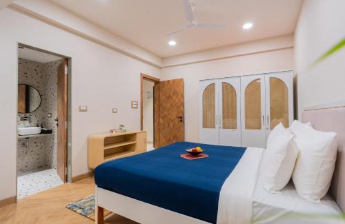 Saipem Apartment | ELIVAAS 1 BHK with Rooftop Pool - Kamerios Verano