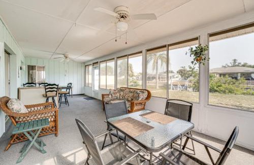 Bay Harbor Estates House | Englewood Home on Canal Boat to Lemon Bay!