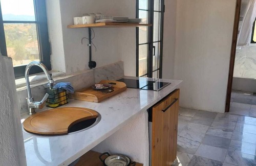 Milas Villa | Entire floor w 2-bedroom in Milas with WiFi, AC.&Private pool.
