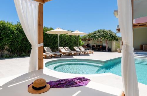 Rhodes Town Villa | Excelencia New Villa with Artistic Pool & Sea View