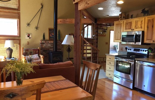 Whitefish Condo | Excellent Location, Ski-in Ski-out, PRIVATE Hot Tub and large deck.