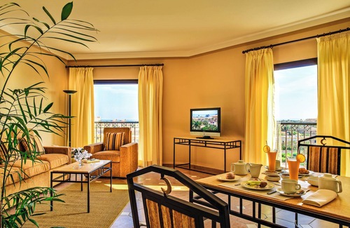 Al Mamsha El Seyahi Hotel | Experience Comfort in 2 Stylish Suites with Outdoor Pool Near Senzo Mall