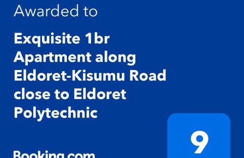 Eldoret Apartment | Exquisite 1br Apartment along Eldoret-Kisumu Road close to Eldoret Polytechnic