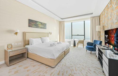 Al Safa Apartment | Exquisite studio - Highest at the Palm Tower
