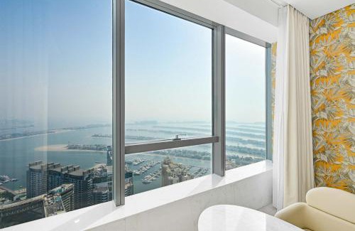 Al Safa Apartment | Exquisite studio - Highest at the Palm Tower