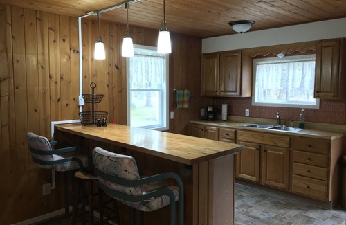 Wellston Cabin | Falling Leaf Retreat Creek Frontage! Privacy! Near Trails, Big Manistee River