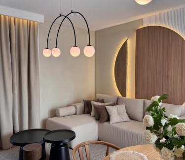 Nowy Port Apartment | Family & Business Sauna Apartments Baltic Horizon PREMIUM SPA - 3 Bedroom with Private Sauna, Jacuzzi, Rooftop Gym & Panoramic Terrace, Balcony, Underground Garage