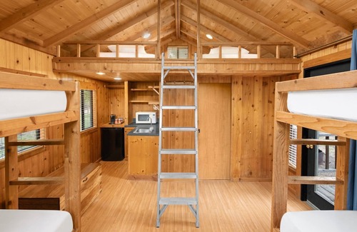 Goleta Cabin | Family Cabin | Bunk Beds + Kitchenette