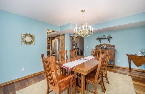 Lake Township House | Family-Friendly Lake View Home with Patio, Grill, Deck, Fireplace, & Free WiFi