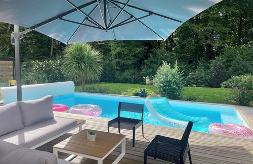 Guidel House | Family home with pool, 10 minutes from the ocean!