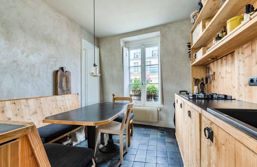 Marais Apartment | Famous interior designer's pied-à terre in historical Paris Le Marais