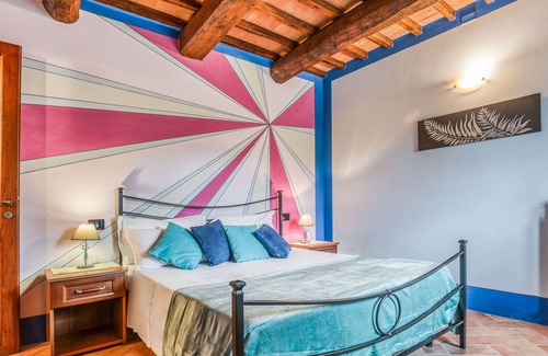 Castiglione d'Orcia Apartment | Farmhouse with swimming pool - La Spiga apartment