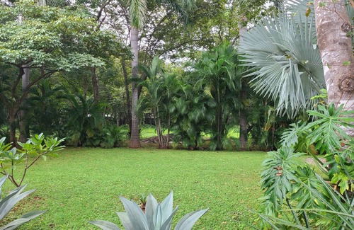 Junquillal House | Featuring a private pool and garden views, Casa Mango is located in Playa Junquillal. This vacation home provides a garden. The vacation home is fitted with 1 bedroom and a fully equipped kitchen with a fridge and an oven. Towels and bed linen are off.