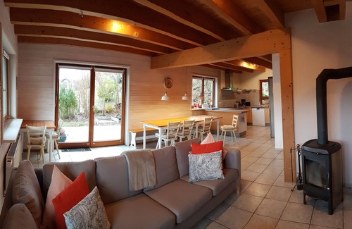 Lauterbach House | Ferienhaus, 160qm, Kamin und Garten, 5 Schlafzimmer, Max. 12 Personen