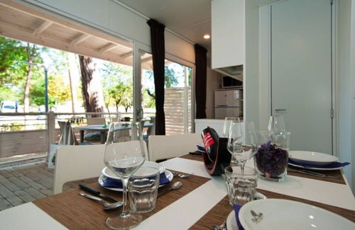 Lido Adriano House | Ferienpark Marina Camping Village Lodge Deluxe für 6 Personen