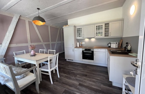 Zahna-Elster Apartment | Ferienwohnung auf dem Bauernhof mit Terrasse