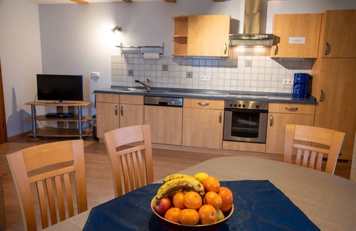 Tettnang Apartment | Ferienwohnung Bauernstüble, 80 qm, Balkon, 2 Schlafzimmer, max. 5 Personen