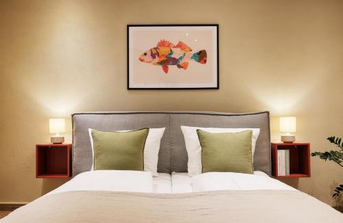 Heidingsfeld Apartment | Ferienwohnung Fischzucht - Sauna, große Dachterrasse, 3 Schlafzimmer - by homekeepers
