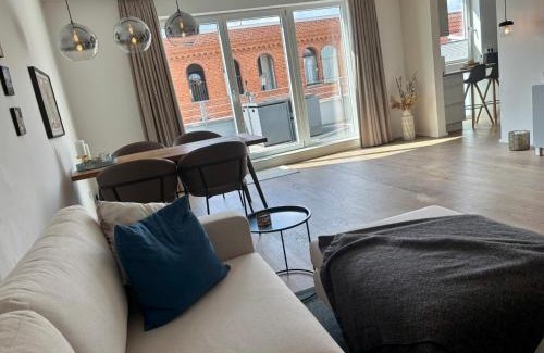 Eckernfoerde Apartment | Ferienwohnung "JungfernEcke" mit Sauna, Hafenspitze Quartier