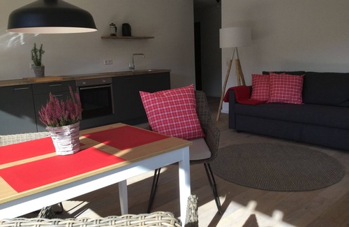 Munstertal Apartment | Ferienwohnung Strichkopf, 55qm mit 1 Schlafraum und Balkon, max. 4 Personen
