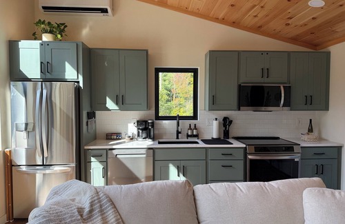Alpine Cabin | Finger Lakes Luxury Couples Retreat with Sauna, Hot tub and Cold Plunge