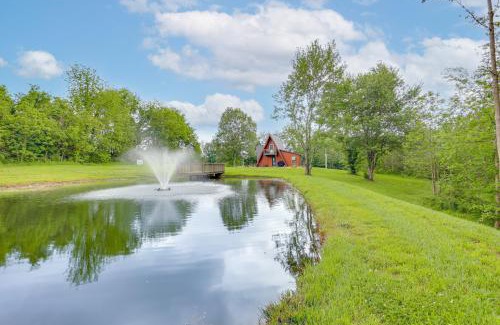 Idlewild House | Fire Pit, Grill and On-Site Pond Kenton Cabin