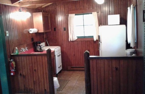 Hot Springs Cabin | FIVE POINTS~LAKE HAMILTON: Cabin#3 ~ 1BR w/Queen Bed, Futon in LR, Full Kitchen, Breakfast "Fixins" Provided, Jetted Tub